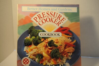 Better Homes & Gardens, Pressure Cooker Cookbook, PB 1995-image