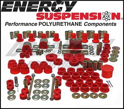 Energy Suspension 3.18123R Complete Master Bushing Kit 63-82 Chevrolet Corvette-image