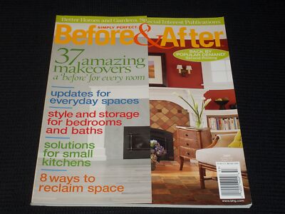 2005 BETTER HOMES & GARDENS SIMPLY PERFECT BEFORE & AFTER MAGAZINE - E 3773-image