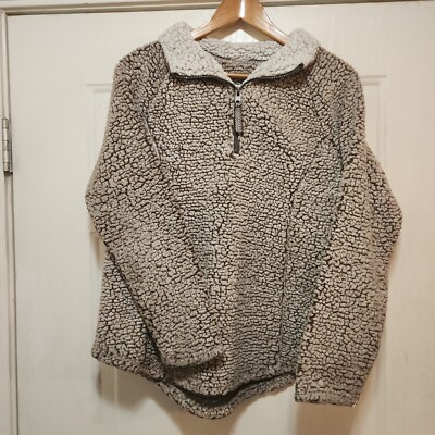 Women's Medium Cozy Sherpa Sweater. -image