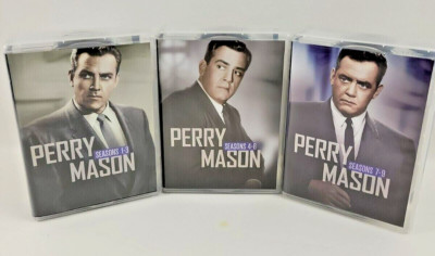 Perry Mason: The Complete Series DVD Set - Seasons 1-9 (72 Discs) *NEW FREE SHIP-image