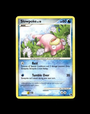 Slowpoke Slowbro Slowking Pokemon Card! Holo/Reverse Holo EX  V Full Art Cards!-image