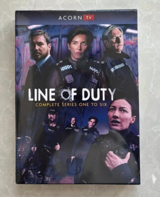 Line of Duty: The Complete Series season 1-6 (DVD, 2024, 13-Disc Box Set) Sealed-image