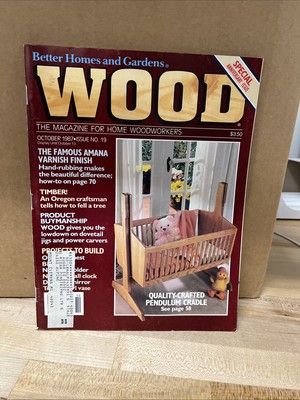 Better Homes & Gardens WOOD Magazine - Special Issue No. 19 October 1987 Box 280-image