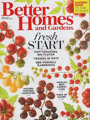 Better Homes and Gardens Magazine April 2016 - World's Best Carrot Cake -image
