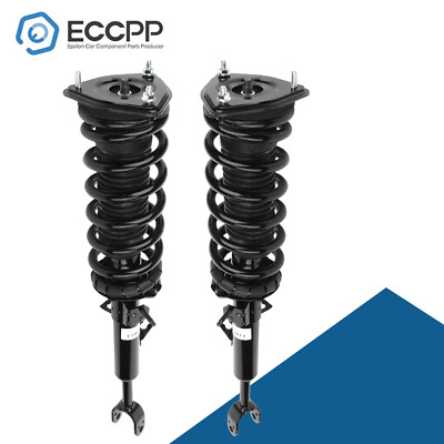 For 2003-2009 Nissan 350Z 2X Front L+R Quick Complete Shocks Springs Suspension-image