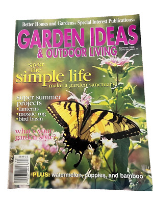 Better Homes and Gardens GARDEN Ideas & Outdoor Living  Summer, 1998-image