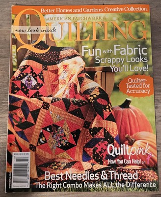 American Patchwork & Quilting Better Homes & Gardens October 2006 Issue 62-image
