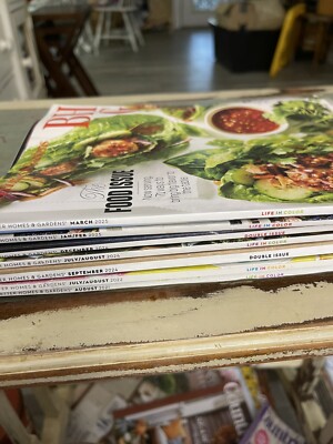 Lot of 7 Better Homes And Gardens 2021,2024,2025 Magazine.-image