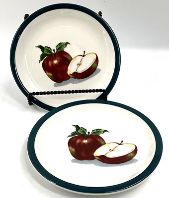 MSY2 Mainstays Home Apples Seeds Bread and Butter Plate 7