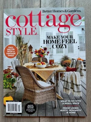 2024 COTTAGE STYLE Better Homes Magazine MAKE YOUR HOME FEEL COZY Special Edit-image