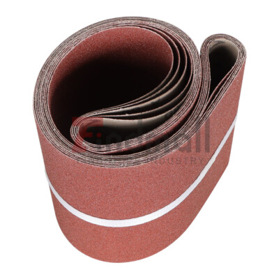 5PCS Sanding Belts 6x48 in 80 Grit Belt Sander Sandpaper aluminum oxide-image