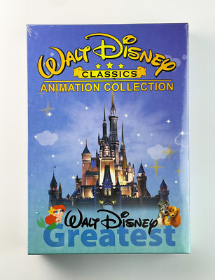 ➼Walt Disney® Classics 24-Movies Animation Collection (DVD, 12-Disc Box Set) New-image