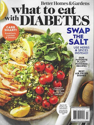 Better Homes & Garden  Special Magazine  2025  What to eat with Diabetes-image