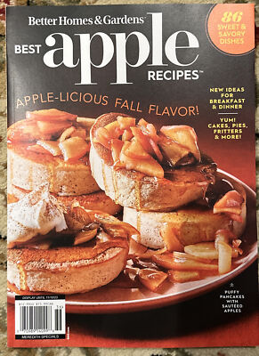 BEST APPLE Recipes Better Homes And Gardens Magazine 2023  ~ 86 Fall Flavors!-image