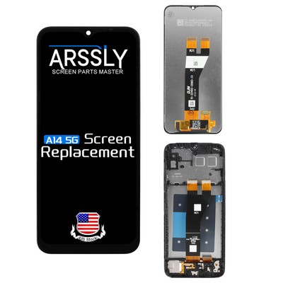 For Samsung Galaxy A14 5G SM-A146 LCD Display Touch Screen Replacement ± Frame-image
