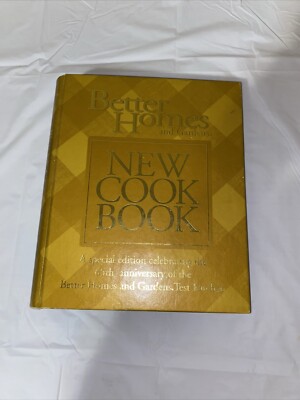 Vtg 1982 65th Anniversary Edition Cookbook of Better Homes and  Gardens-image