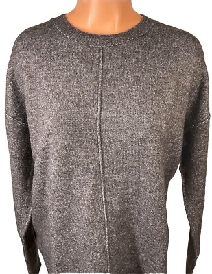 Legendary Outfitters Ladies' Heather Chocolate Soft& Cozy Crewneck Sweater M NWT-image