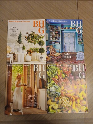 BHG Magazine Lot 2024 Better Homes & Gardens, April, June, July/Aug, Sept-image