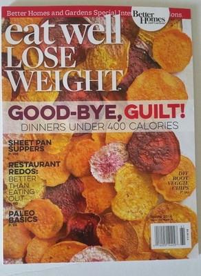 BETTER HOMES & GARDENS EAT WELL LOSE WEIGHT,MARCH 2016 ISSUE  BRAND NEW MAGAZINE-image