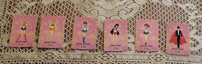 SAILOR MOON 1 1997 DART COMPLETE SEND-AWAY STAND UP INSERT CARD SET S1 - S6 AN-image