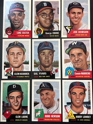 1953 TOPPS ARCHIVES - 1991 Topps Baseball Cards.  You Pick to Complete Your Set-image