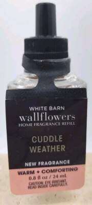 NEW BATH & BODY WORKS CUDDLE WEATHER WALLFLOWER Refill BULB WINTER COZY-image