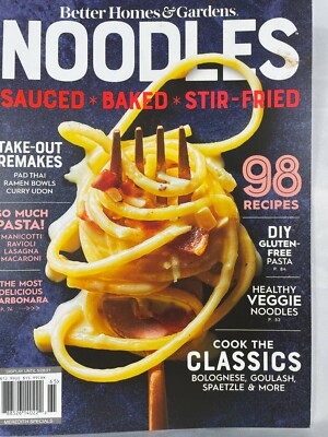 Better Homes & Gardens NOODLES Sauced-Baked- Stir-Fried  98 Recipes-image