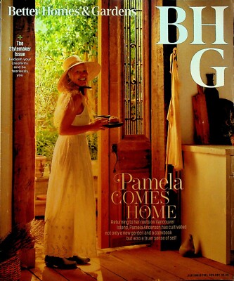 Better Homes & Gardens September 2024 Pamela Anderson-image