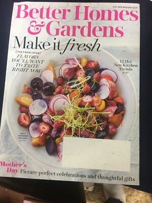 May, 2018 Better Homes & Gardens Magazine, Make it Fresh-image