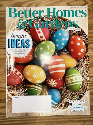 Better Homes & Gardens Magazine April 2022 Bright Ideas-image