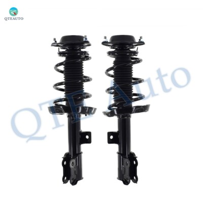 Pair Front L-R Quick Complete Strut-Coil Spring For 2012-2017 Hyundai Veloster-image