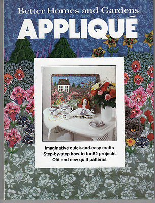 Better Homes and Gardens --- Applique --- Hardcover Book -image