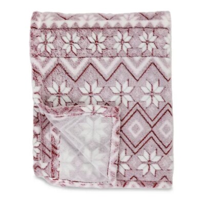 Mainstays Textured Velvet Throw 50