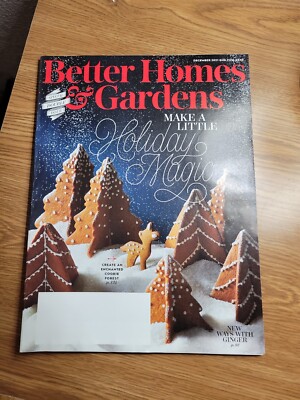 Better Homes & Gardens December 2021 Make A Little Holiday Magic NEW-image