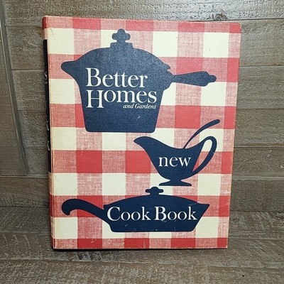 1965 Better Homes Gardens New Cook Book Revised Edition Ring Binder 7th Printing-image