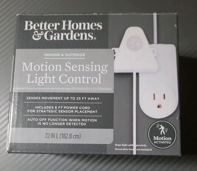Better Homes & Gardens Motion Sensing Light Control NEW indoor / outdoor-image