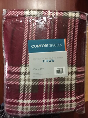 New Comfort Spaces Soft & Cozy Plush Micro-Light Berber Throw In Original Pac-image