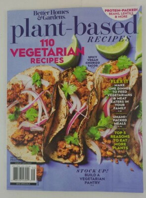 Better Homes & Gardens PLANT-BASED Recipes  2021  110 VEGETARIAN RECIPES -image
