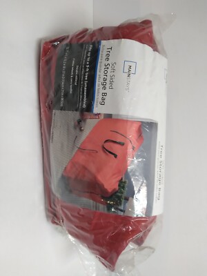 Mainstay Soft Side Tree Storage Bag With Wheels Holds Up To 9 Ft Tree-image