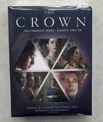 The Crown : The Complete Series season 1-6 (DVD, 2023, 24-Disc Set) Brand New-image