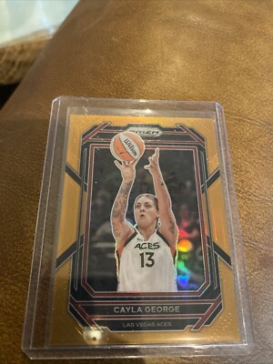 2023 Panini WNBA Prizm Cayla George Orange /99-image