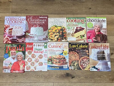 Cooking Magazines Variety Recipes Lot of 10-Better Homes and Gardens, Southern-image
