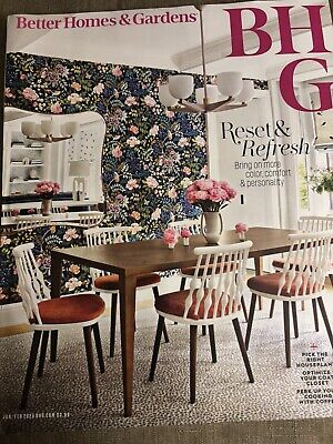 Better Homes Gardens Magazine BHG January February 2025 Reset & Refresh-image