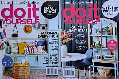 Do It Yourself: Better Homes & Gardens Magazine Set Of 2-image