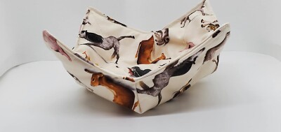 Animals Doing Yoga Microwave Bowl Holder/Cozy-image