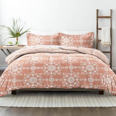Becky Cameron Down-Alternative Comforter Set King/Cal King Soft Clay 3-Piece-image