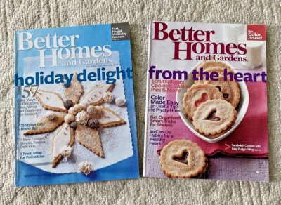 Better Homes & Gardens Magazine 2 issues December 2009 & February 2010 Holiday-image