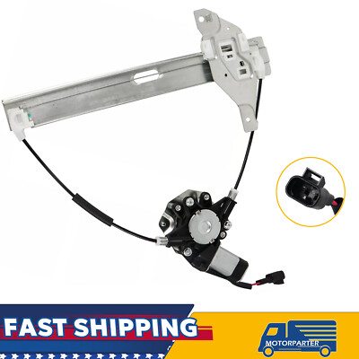 Rear Driver Side Window Regulator W/ Motor for 2006-2013 Chevy Impala 748-510-image
