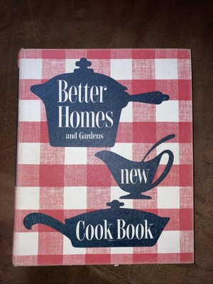 Vintage 1953 Better Homes and Gardens New Cookbook 1st Ed 6th Printing - READ-image